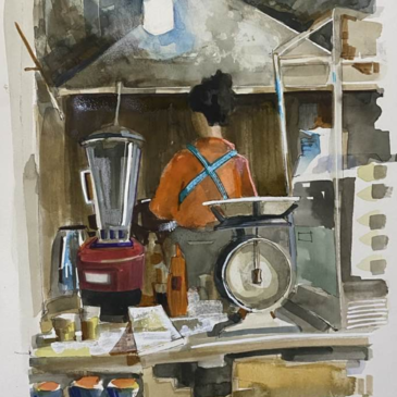 Painting in Purgatory: Part 1 (Lonely Beach)